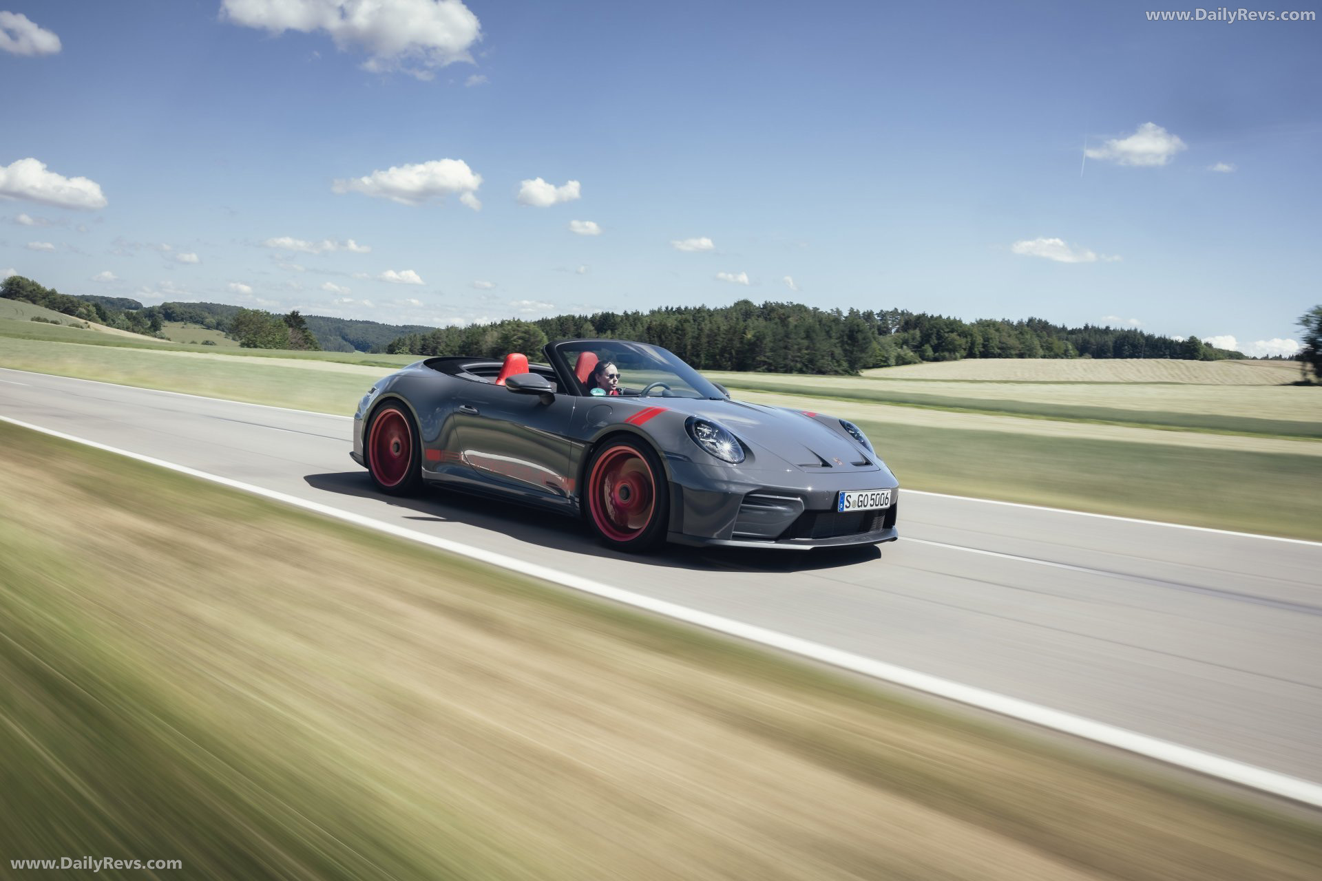 2027 Porsche 911 GT3 S-C 992 ll Slate Grey Neo Front View