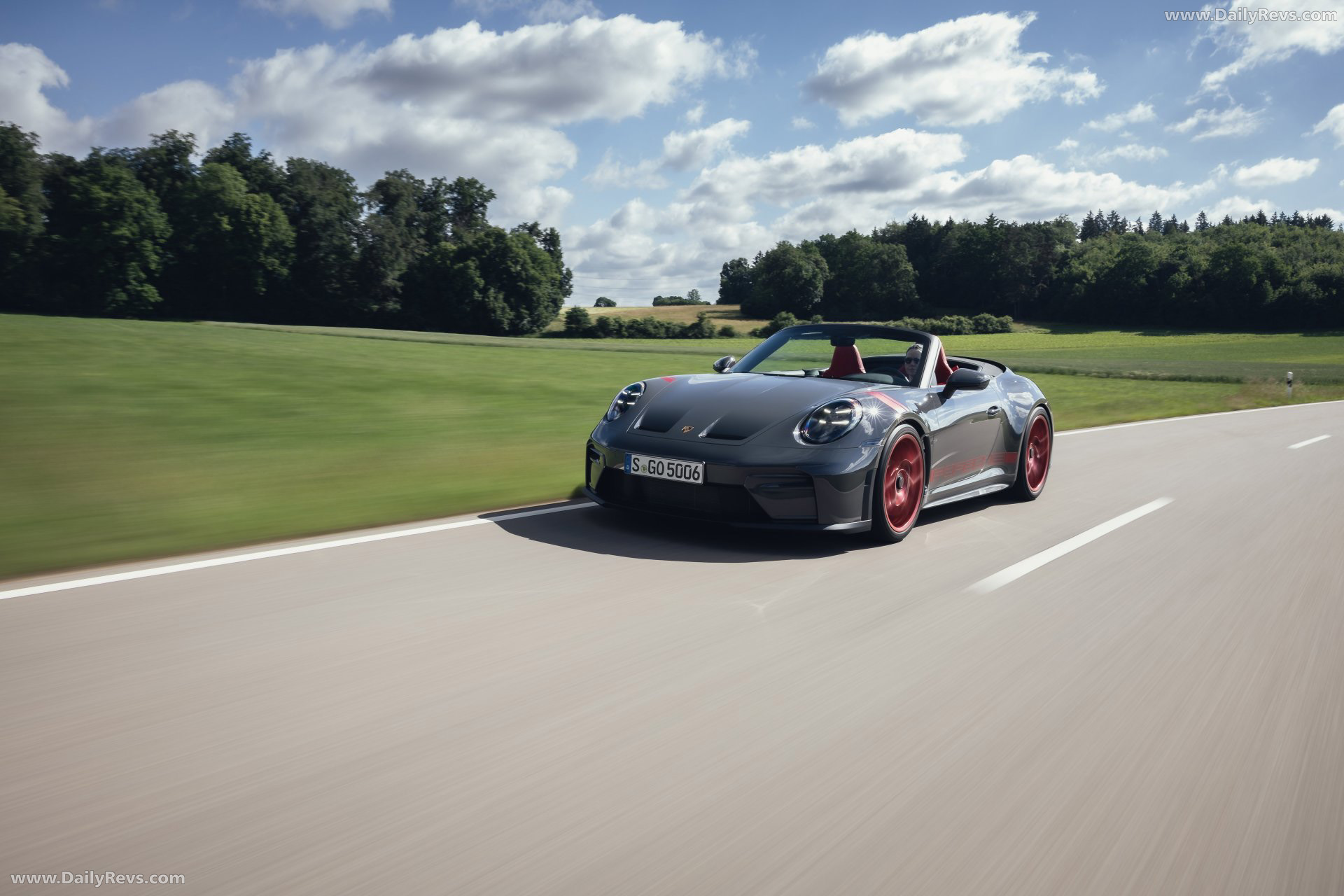 2027 Porsche 911 GT3 S-C 992 ll Slate Grey Neo Front View