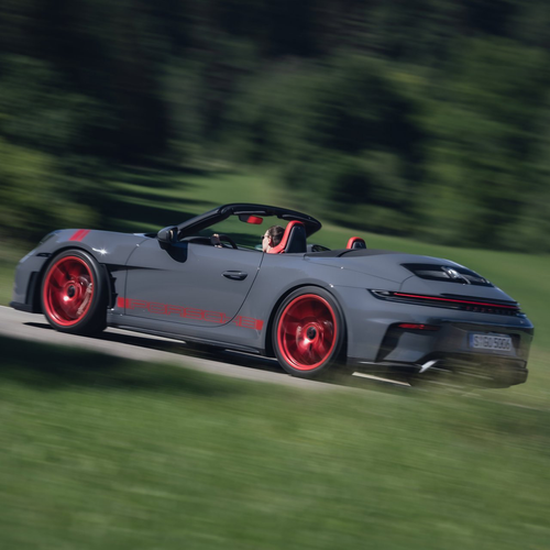 2027 Porsche 911 GT3 S-C 992 ll Slate Grey Neo Rear View