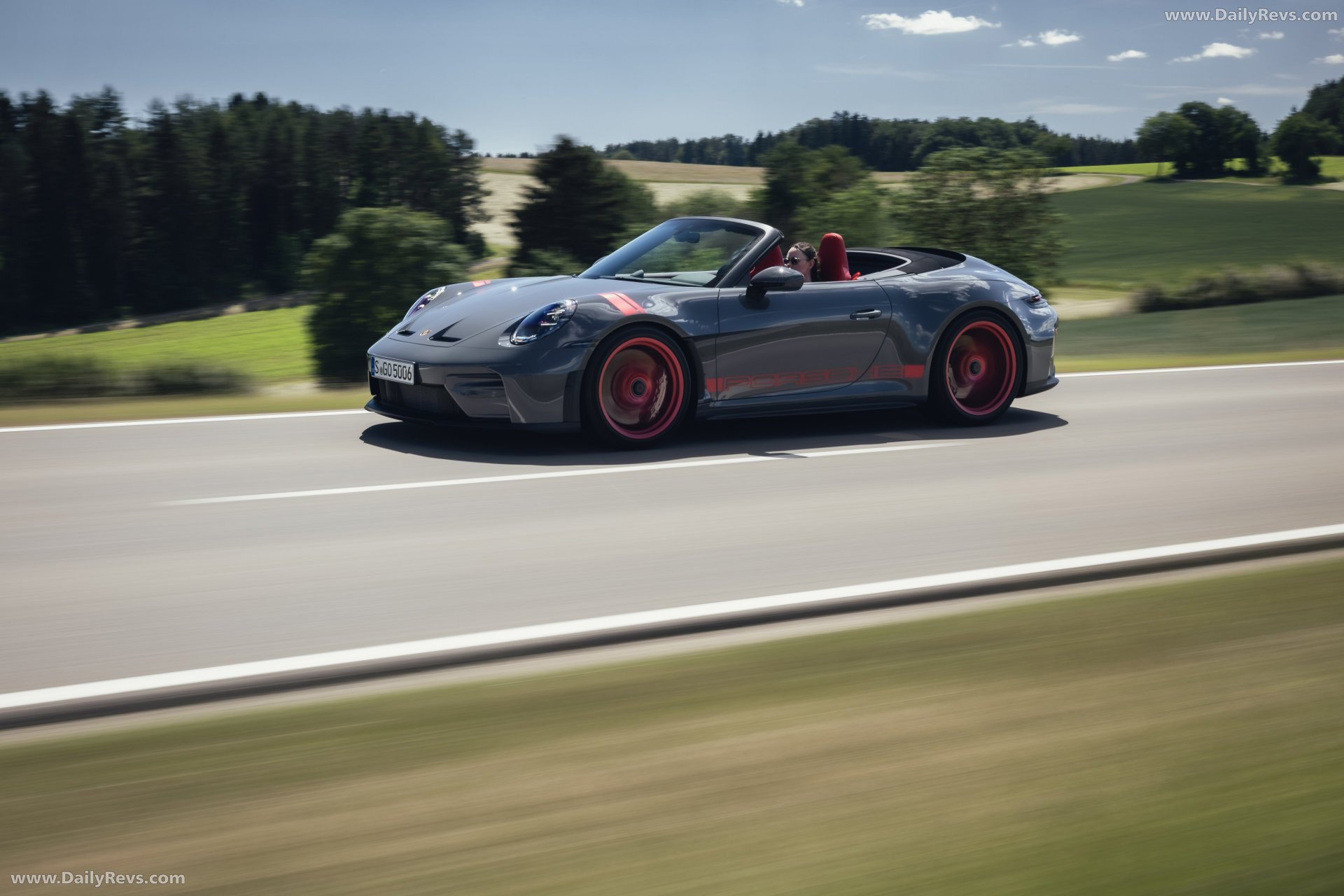 2027 Porsche 911 GT3 S-C 992 ll Slate Grey Neo Side View