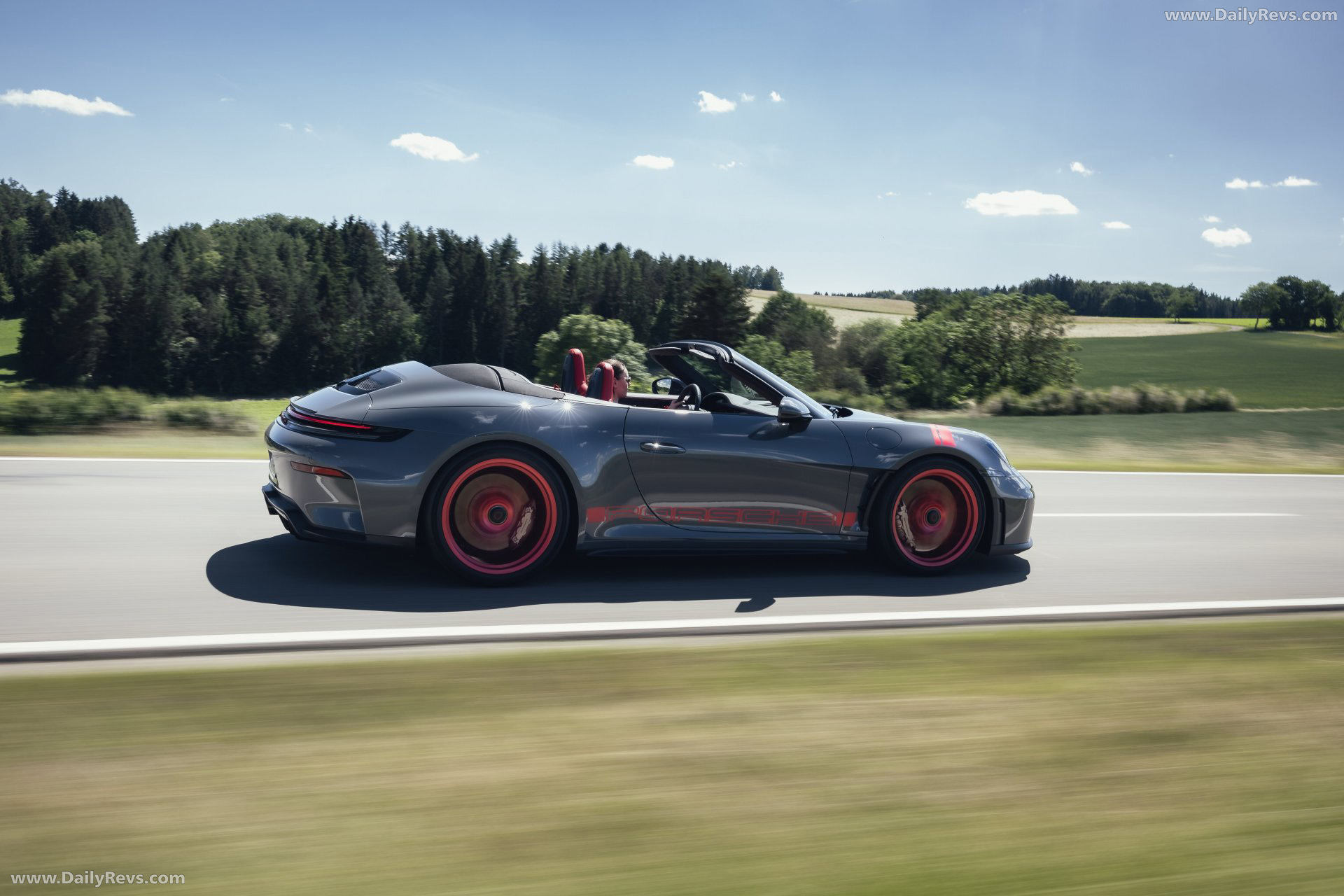 2027 Porsche 911 GT3 S-C 992 ll Slate Grey Neo Side View