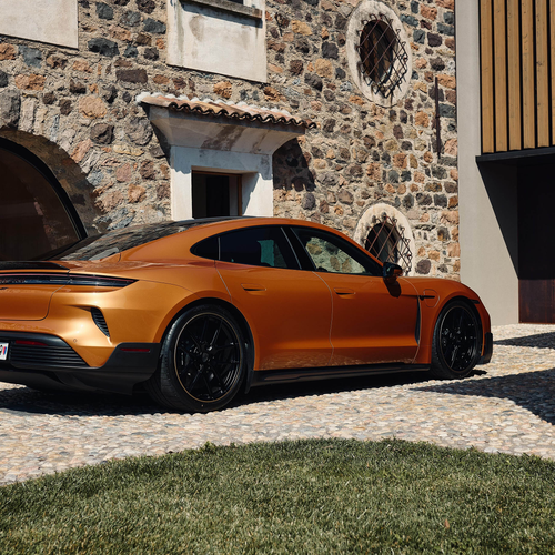 2027 Porsche Taycan Turbo GT Sonderwunsch J1 II Rear View