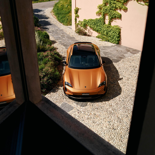 2027 Porsche Taycan Turbo GT Sonderwunsch J1 II Top View