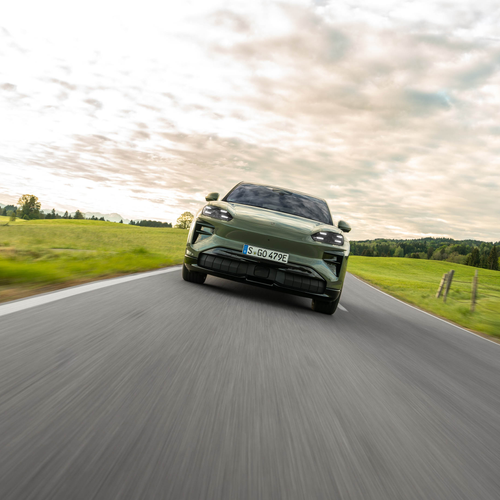 2027 Porsche Cayenne Turbo Coupe Electric E4 Monteverde Front View
