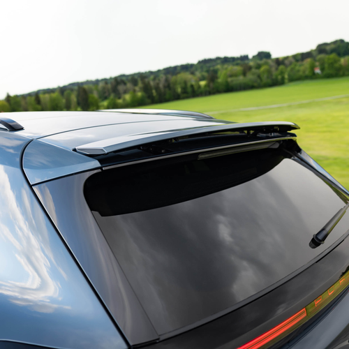 2027 Porsche Cayenne S Electric E4 Pale Blue Exterior
