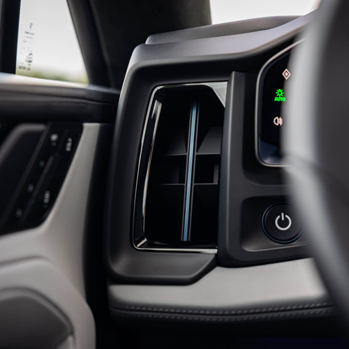 2027 Porsche Cayenne S Electric E4 Pale Blue Interior