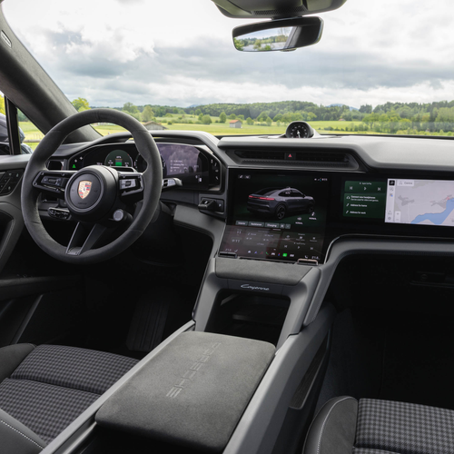 2027 Porsche Cayenne Coupe Electric E4 Slate Grey Interior