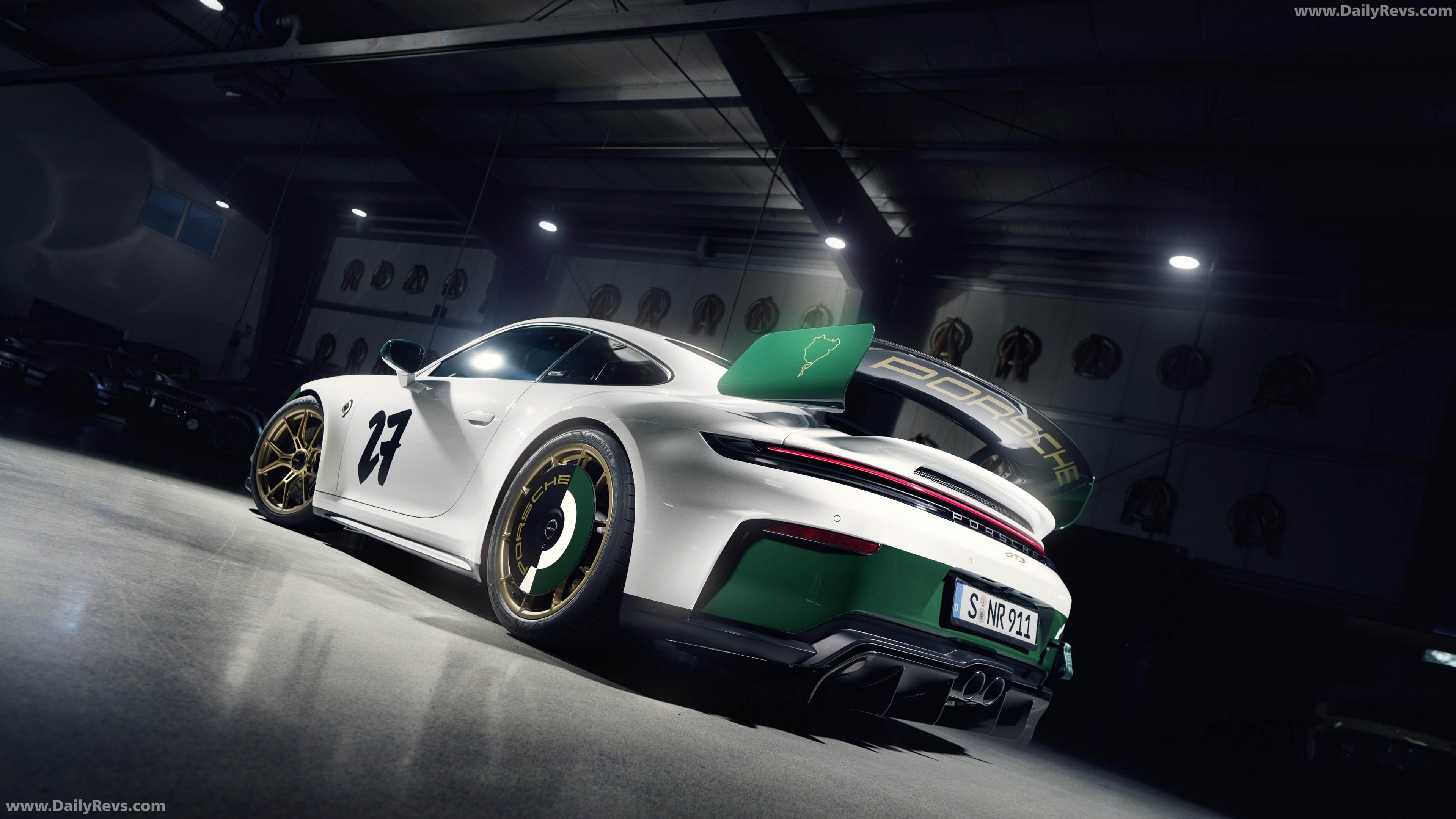 2027 Porsche 911 GT3 100 Years Nurburgring 992 ll Rear View