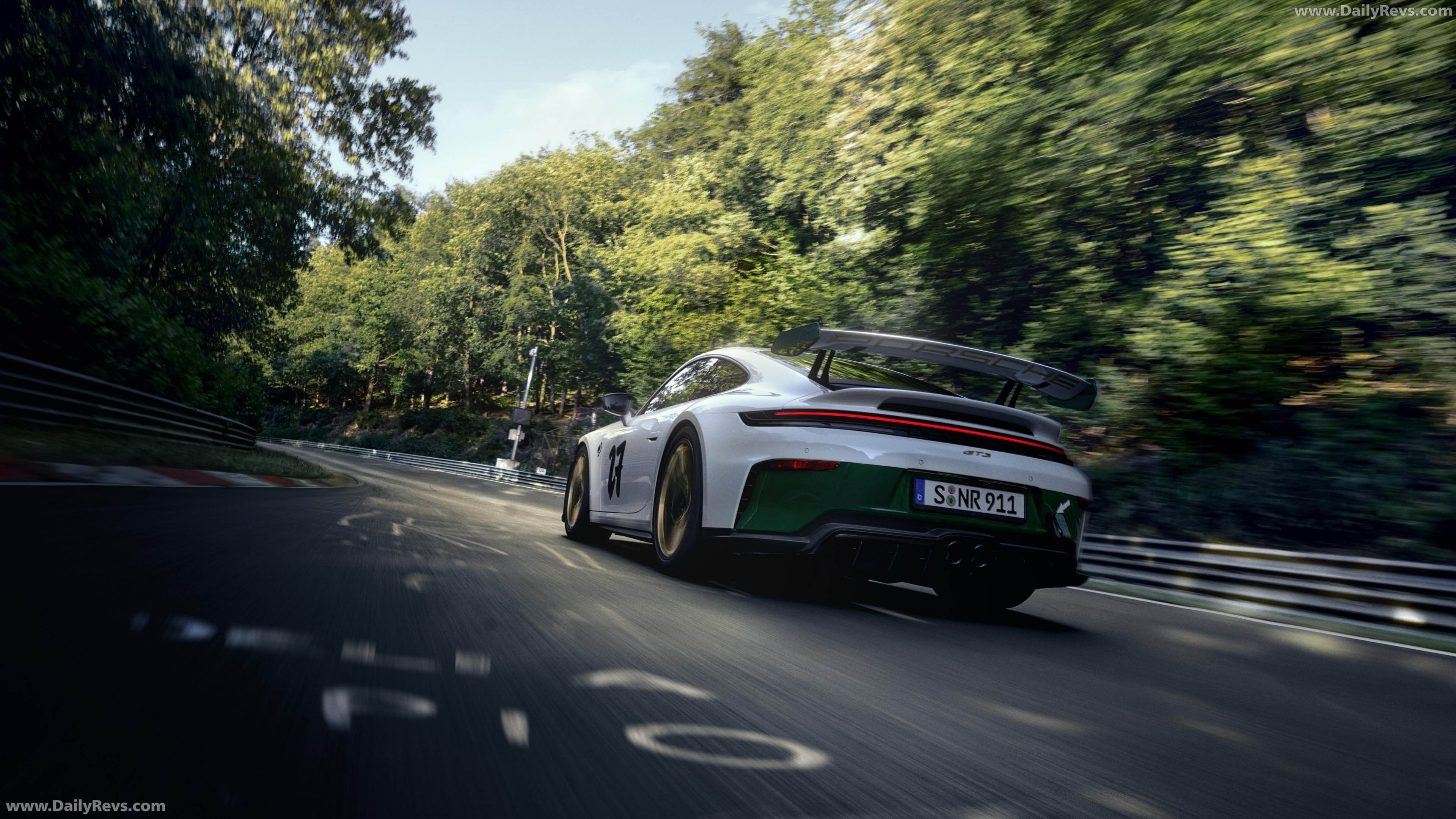 2027 Porsche 911 GT3 100 Years Nurburgring 992 ll Rear View