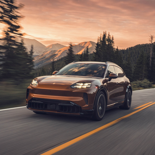 2027 Porsche Cayenne Electric E4 US Version Front View