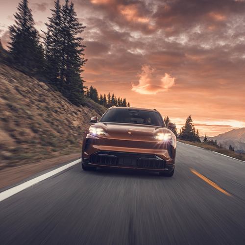 2027 Porsche Cayenne Electric E4 US Version Front View