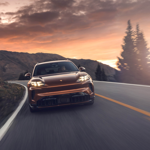2027 Porsche Cayenne Electric E4 US Version Front View