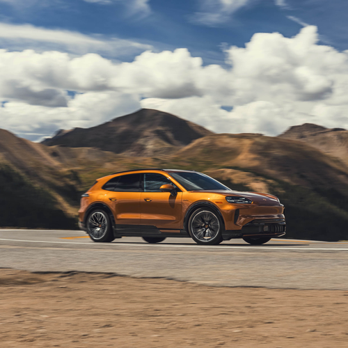 2027 Porsche Cayenne Electric E4 US Version Front View