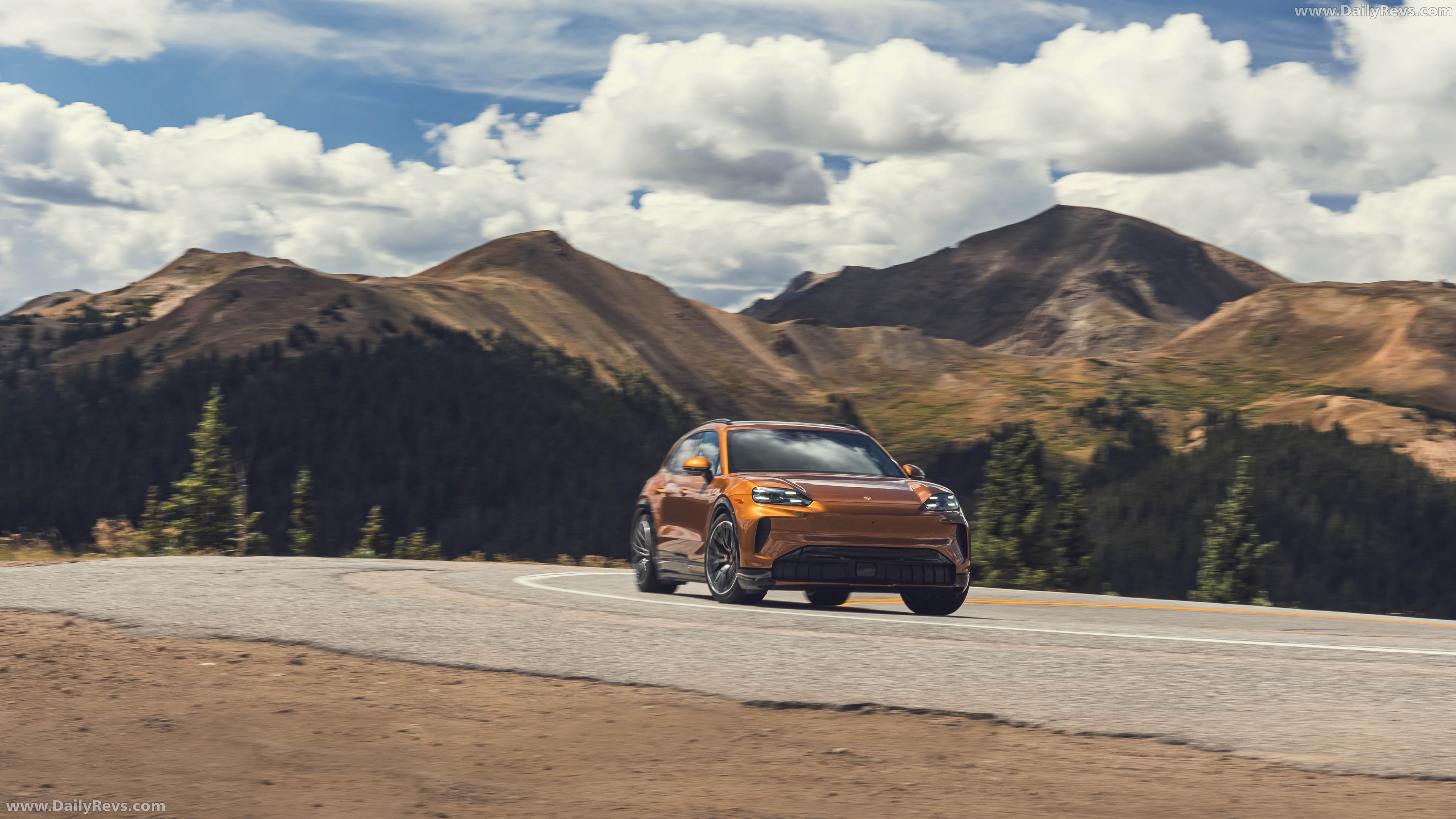 2027 Porsche Cayenne Electric E4 US Version Front View