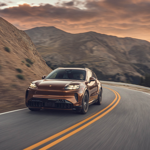 2027 Porsche Cayenne Electric E4 US Version Front View