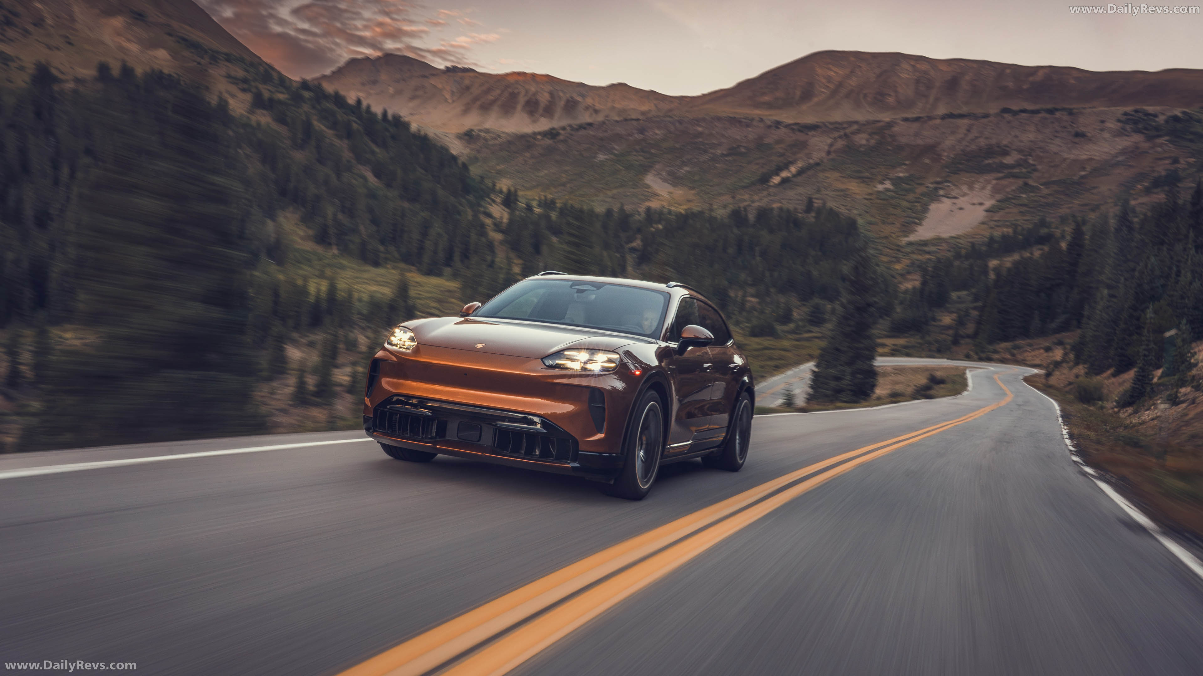 2027 Porsche Cayenne Electric E4 US Version Front View