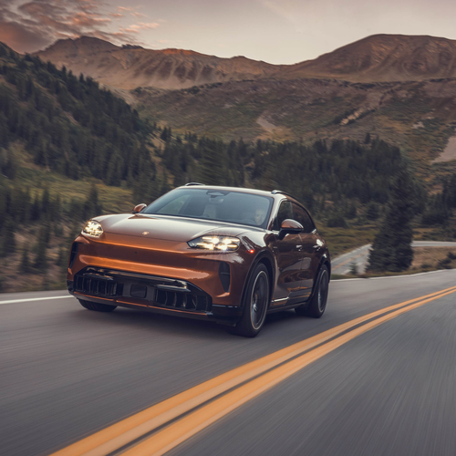 2027 Porsche Cayenne Electric E4 US Version Front View