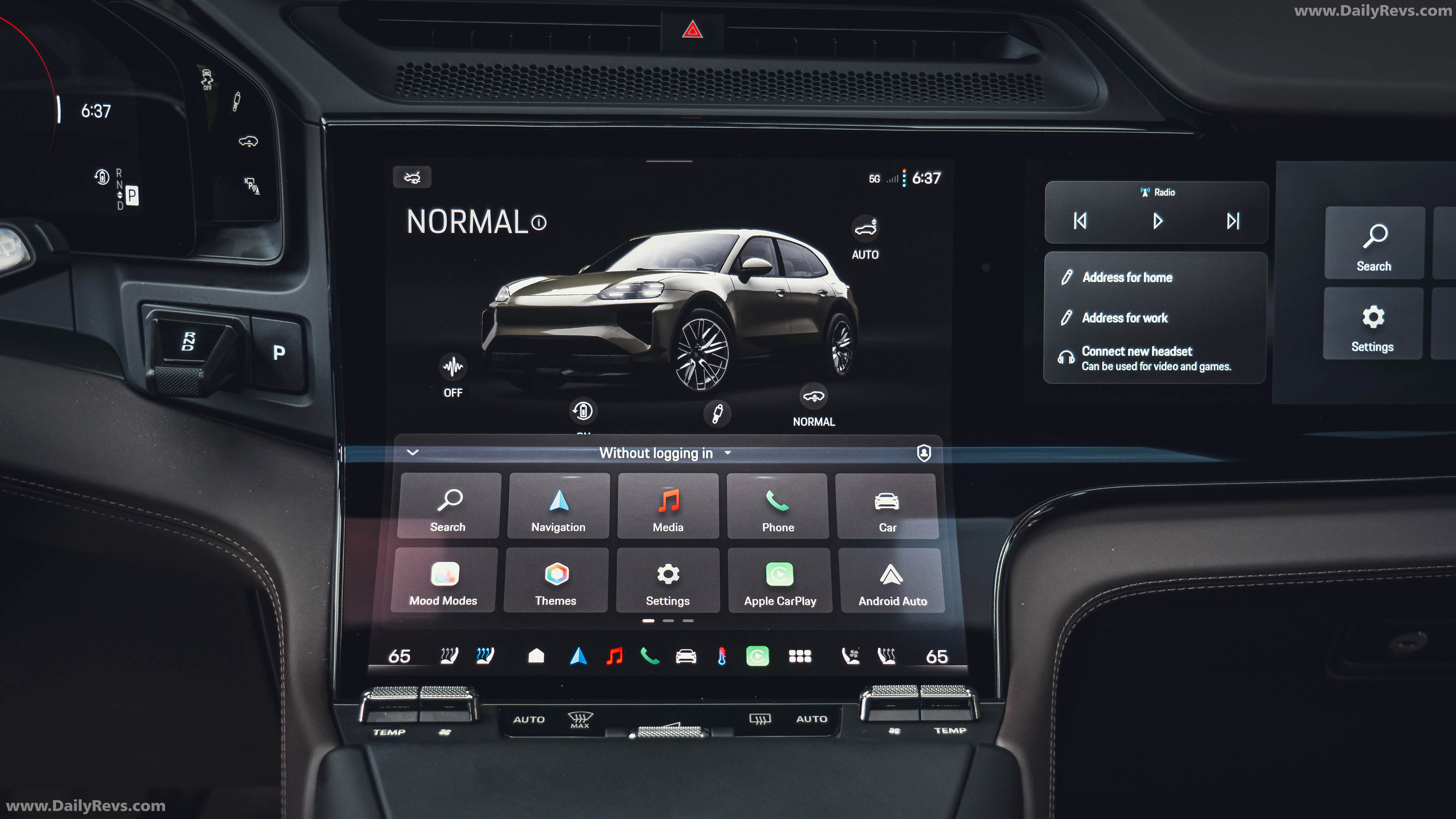2027 Porsche Cayenne Turbo Electric E4 US Version Interior