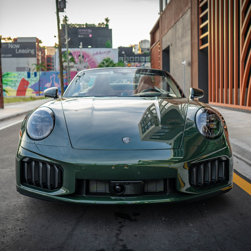 2026 Porsche 911 Turbo S Cabriolet 992 ll US Version Front View