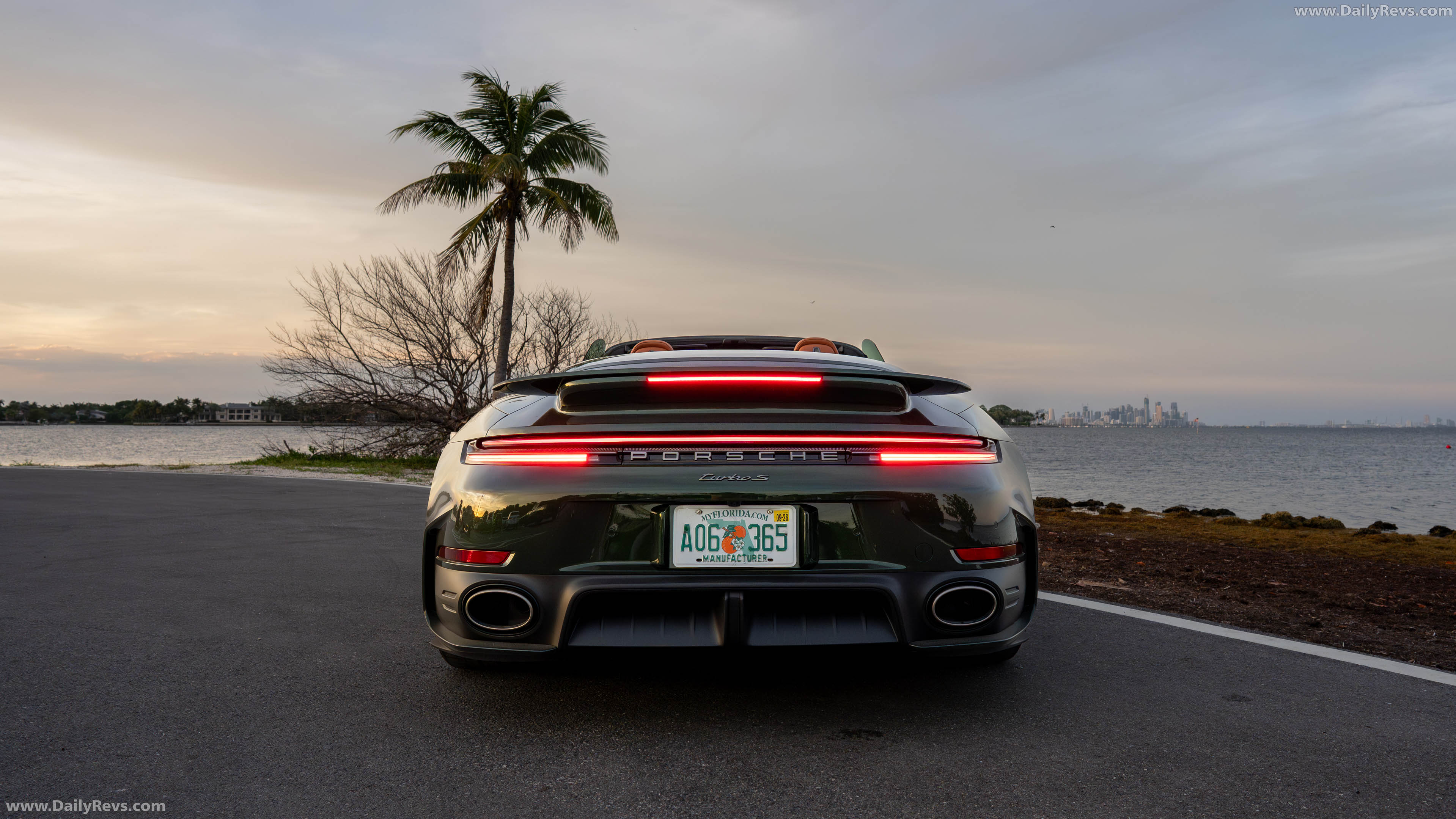 2026 Porsche 911 Turbo S Cabriolet 992 ll US Version Rear View