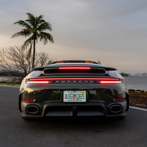 2026 Porsche 911 Turbo S Cabriolet 992 ll US Version Rear View