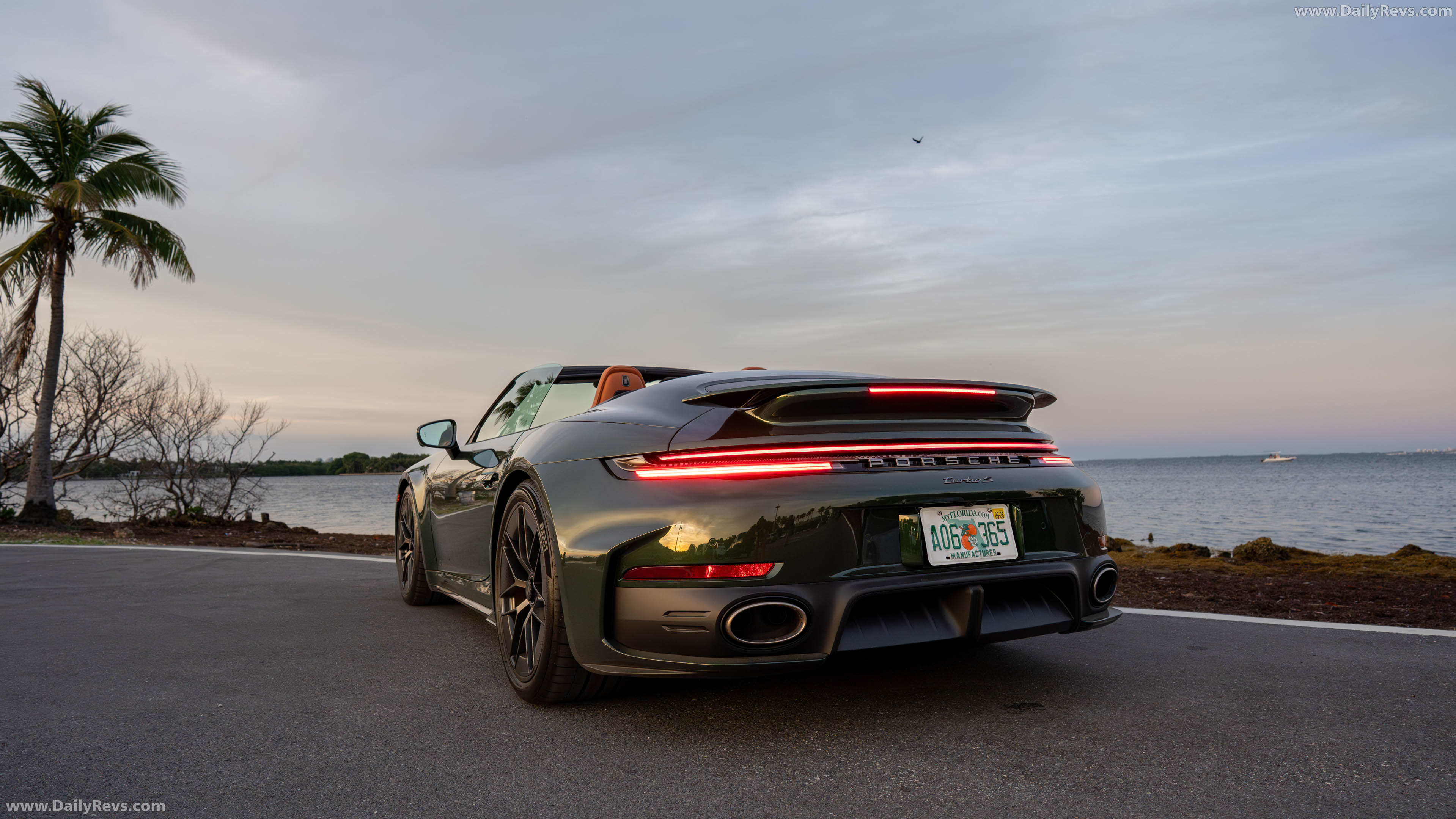 2026 Porsche 911 Turbo S Cabriolet 992 ll US Version Rear View