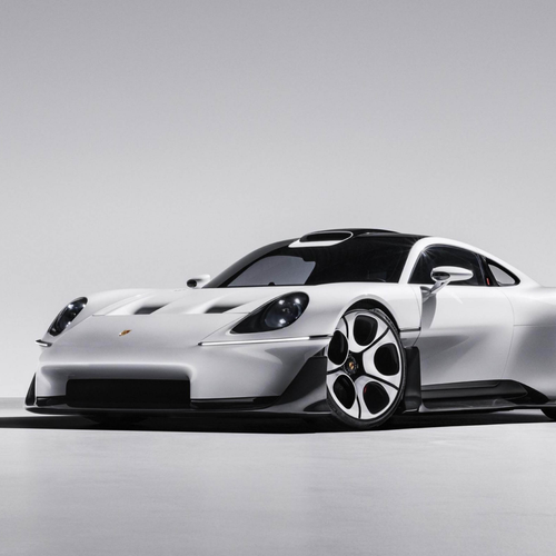 2026 Porsche Mission S Concept Front View