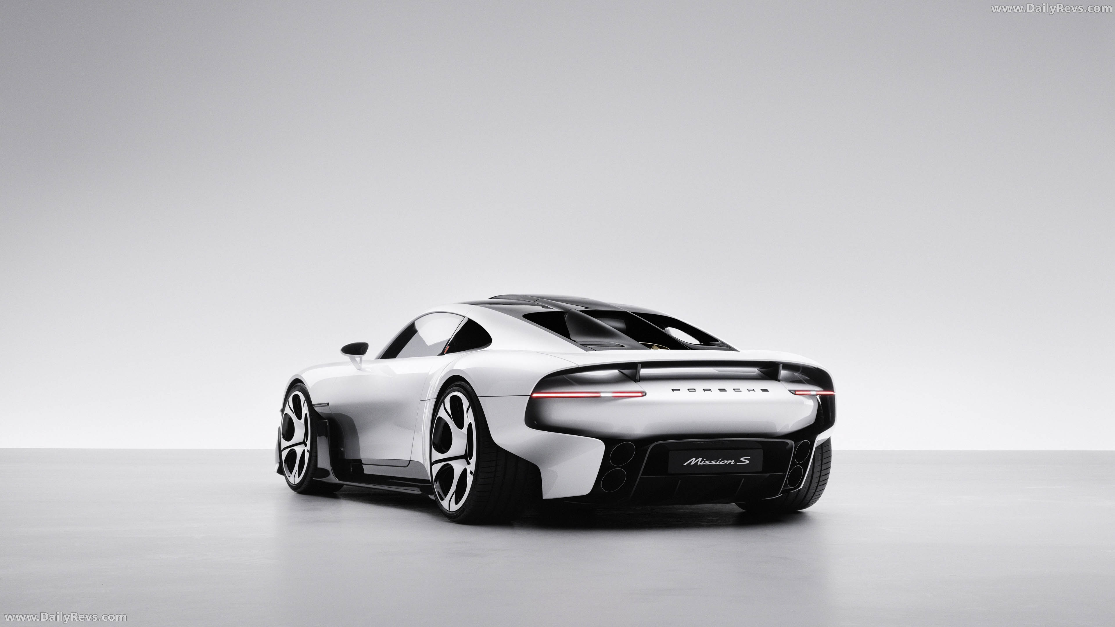 2026 Porsche Mission S Concept Rear View