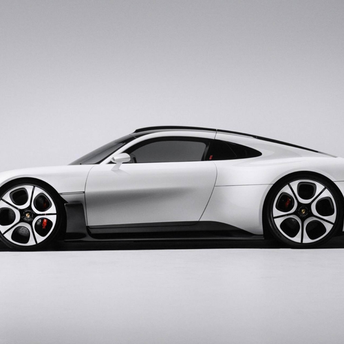 2026 Porsche Mission S Concept Side View