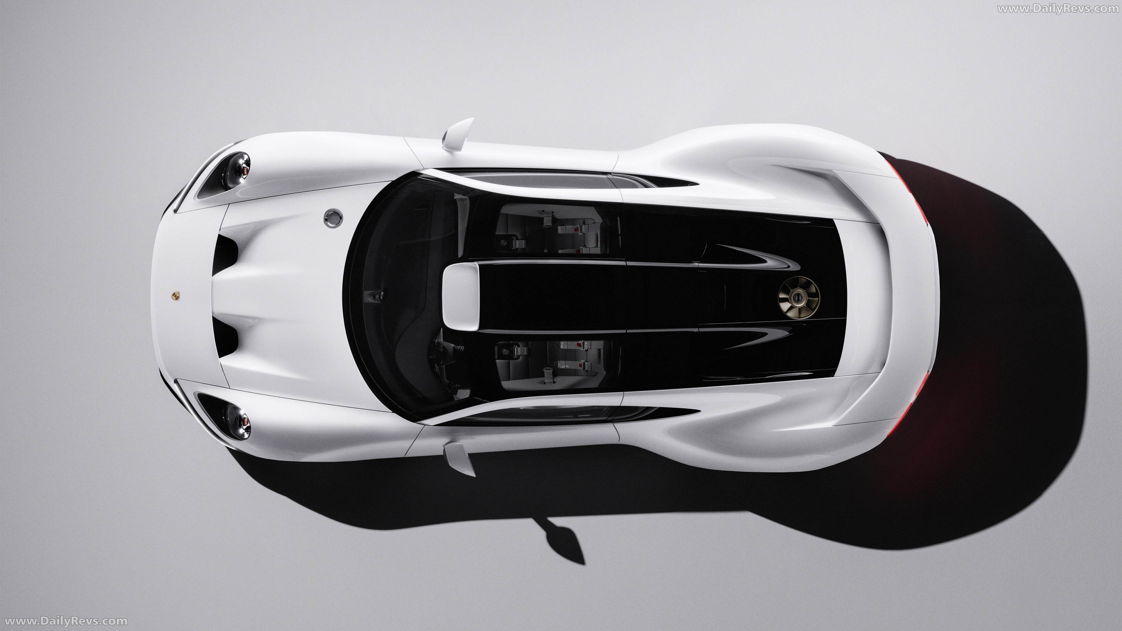 2026 Porsche Mission S Concept Top View