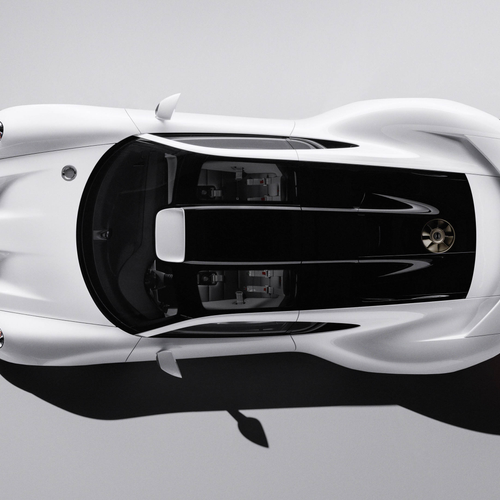 2026 Porsche Mission S Concept Top View