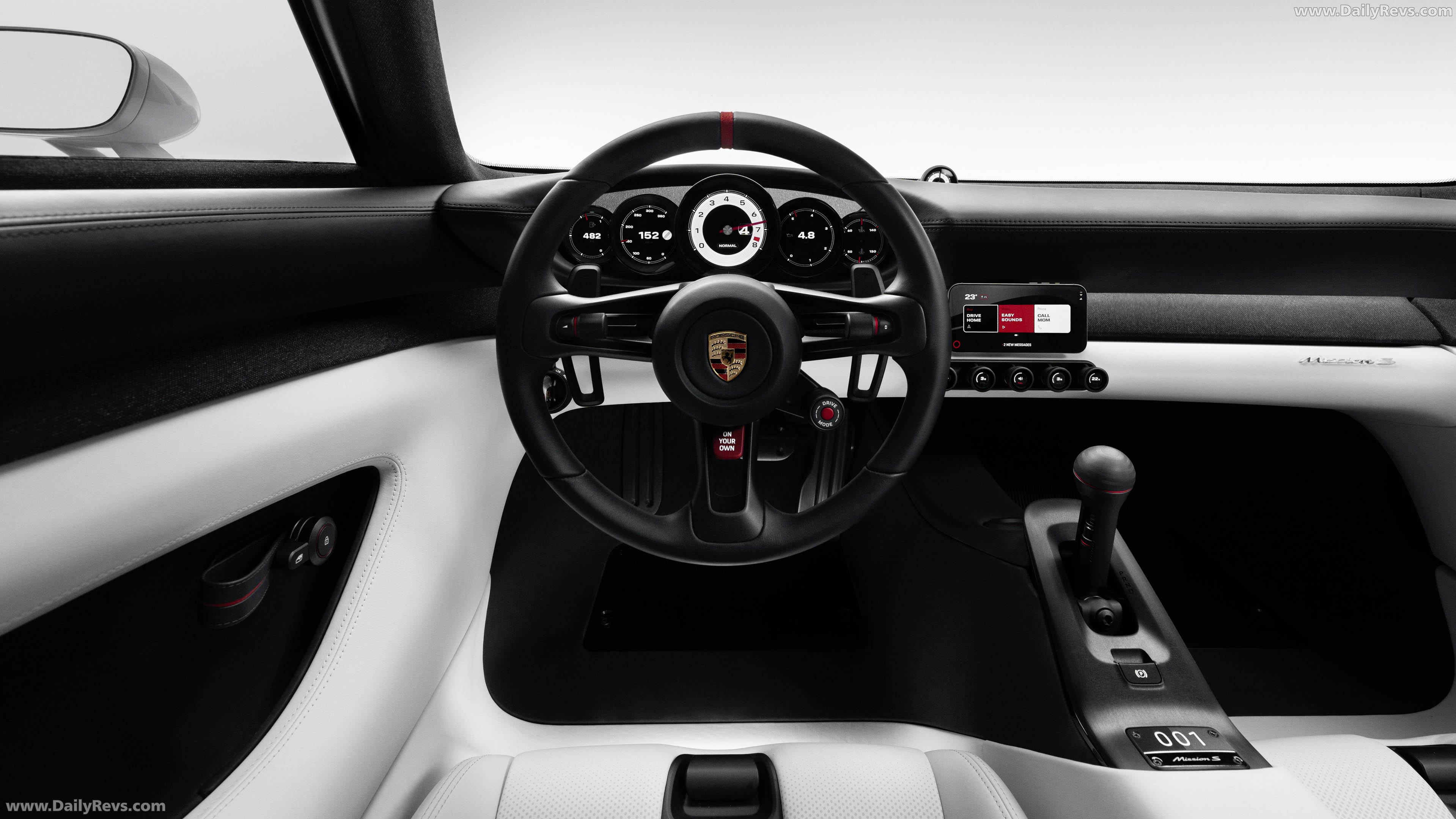 2026 Porsche Mission S Concept Interior