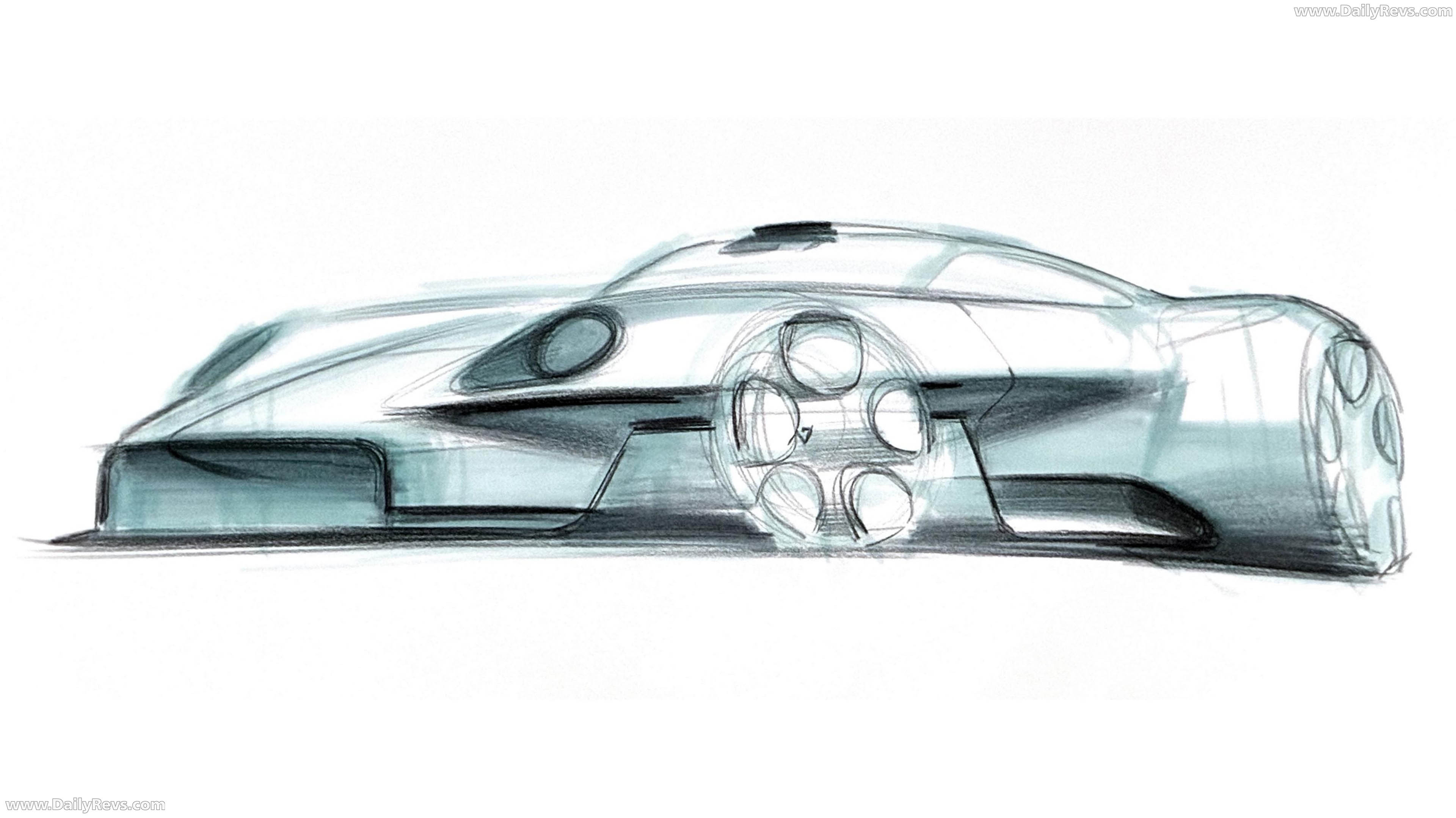 2026 Porsche Mission S Concept Sketches