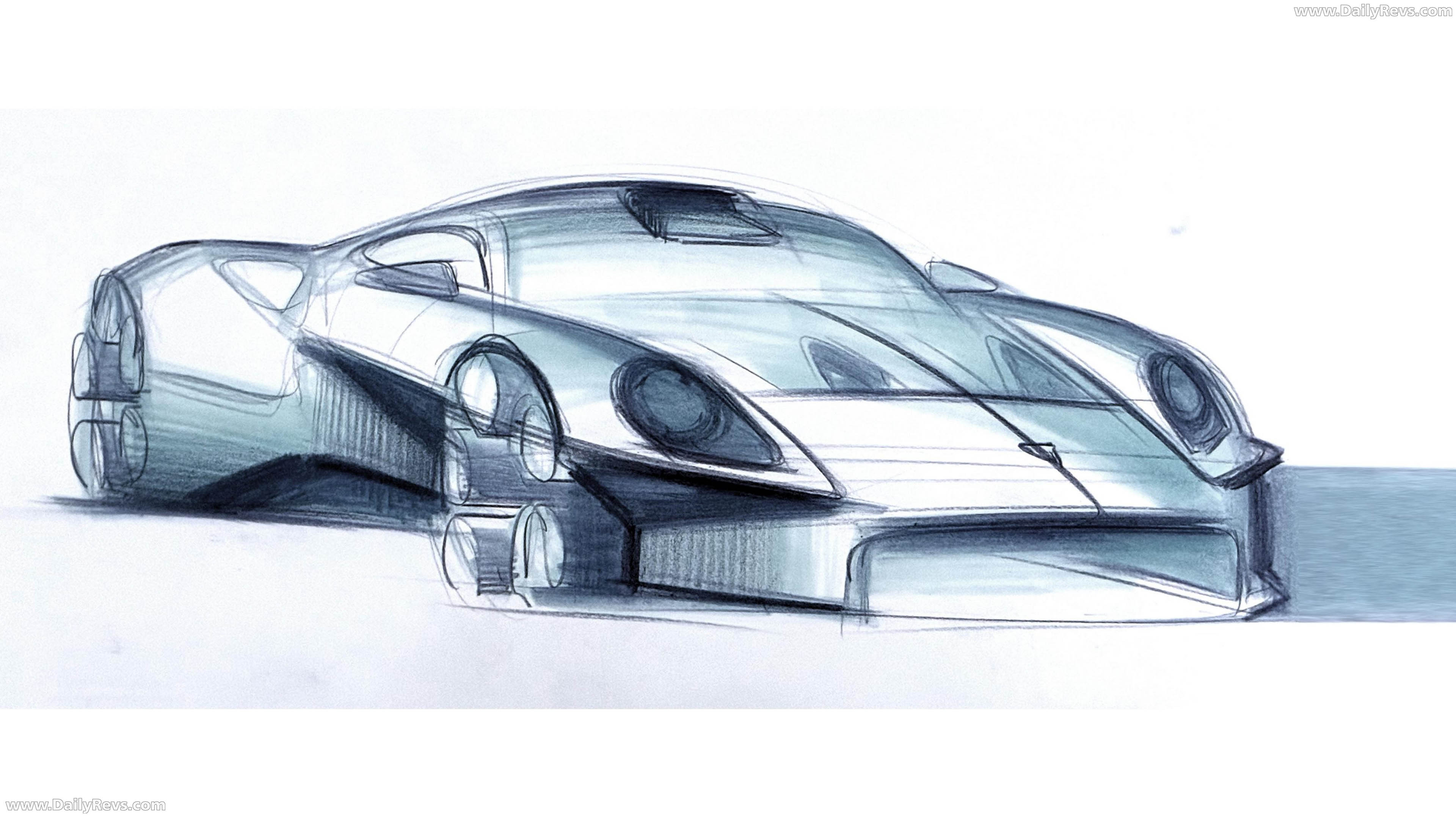 2026 Porsche Mission S Concept Sketches