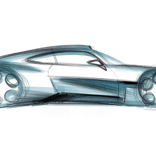 2026 Porsche Mission S Concept Sketches
