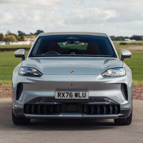 2027 Porsche Cayenne S Coupe Electric E4 UK Version Front View