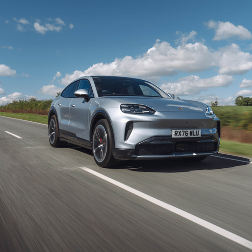 2027 Porsche Cayenne S Coupe Electric E4 UK Version Front View