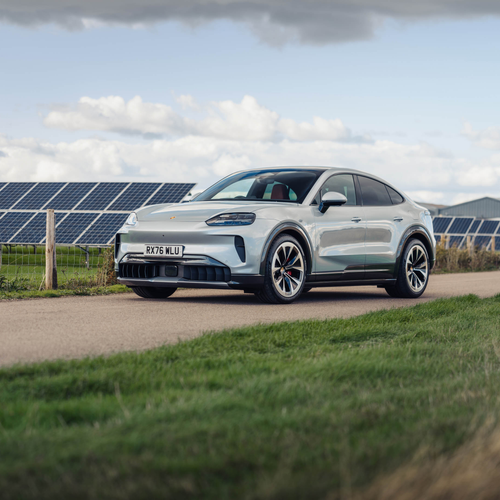 2027 Porsche Cayenne S Coupe Electric E4 UK Version Front View