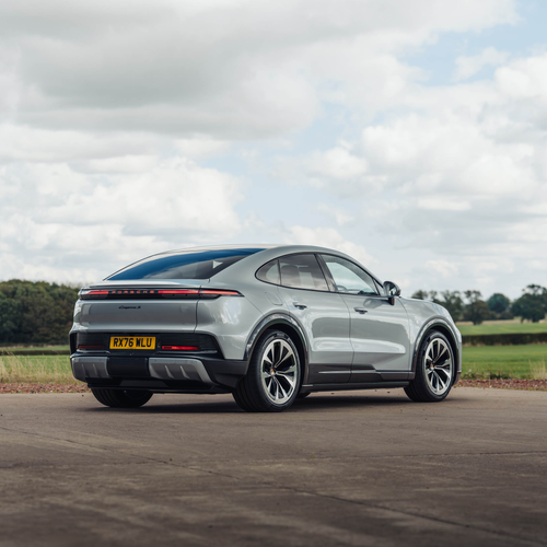 2027 Porsche Cayenne S Coupe Electric E4 UK Version Rear View