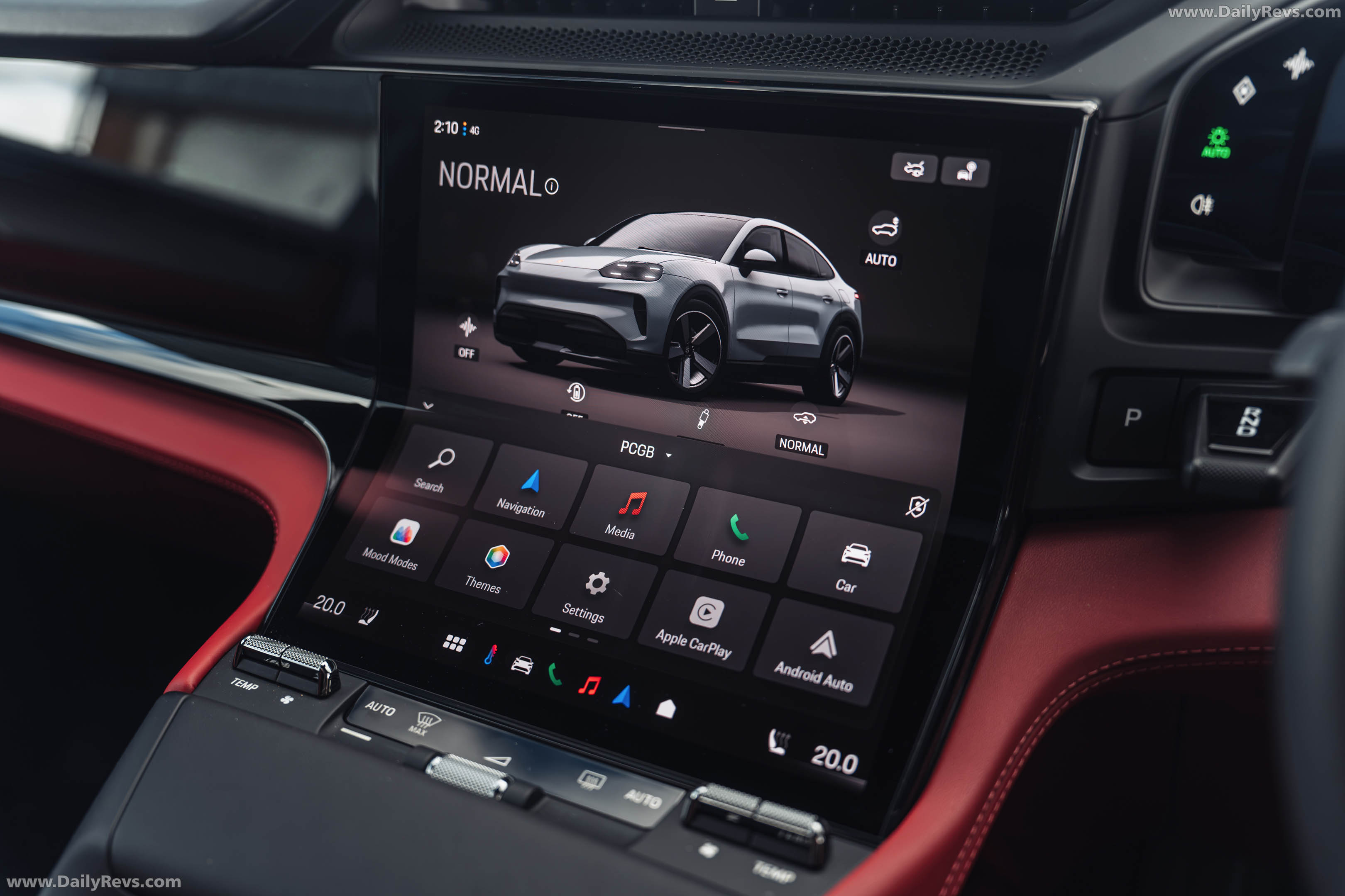 2027 Porsche Cayenne S Coupe Electric E4 UK Version Interior