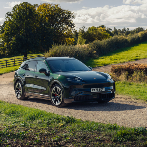 2027 Porsche Cayenne S Electric E4 UK Version Front View