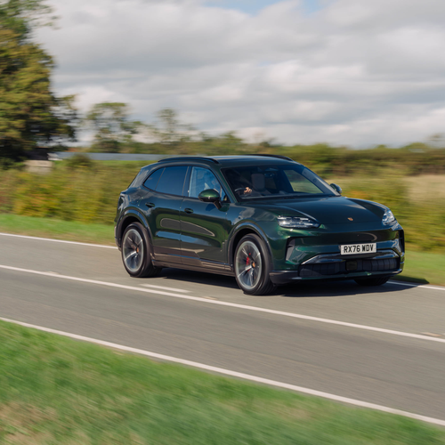 2027 Porsche Cayenne S Electric E4 UK Version Front View