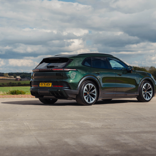 2027 Porsche Cayenne S Electric E4 UK Version Rear View