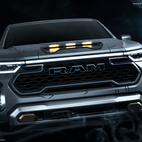 2025 RAM Dakota Nightfall Concept Exterior