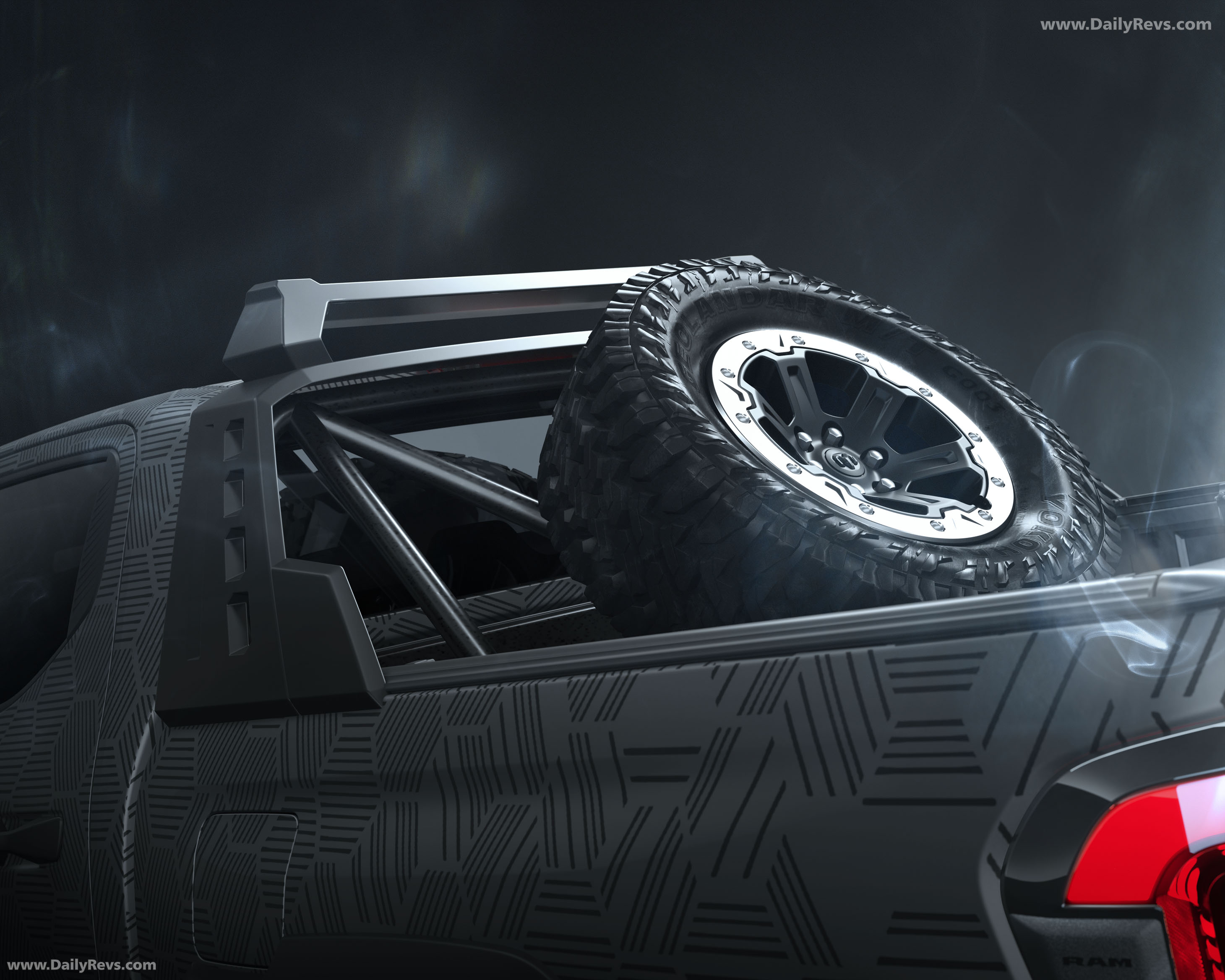 2025 RAM Dakota Nightfall Concept Exterior