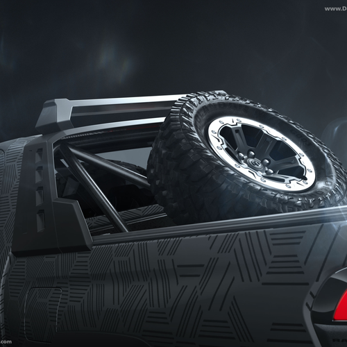 2025 RAM Dakota Nightfall Concept Exterior