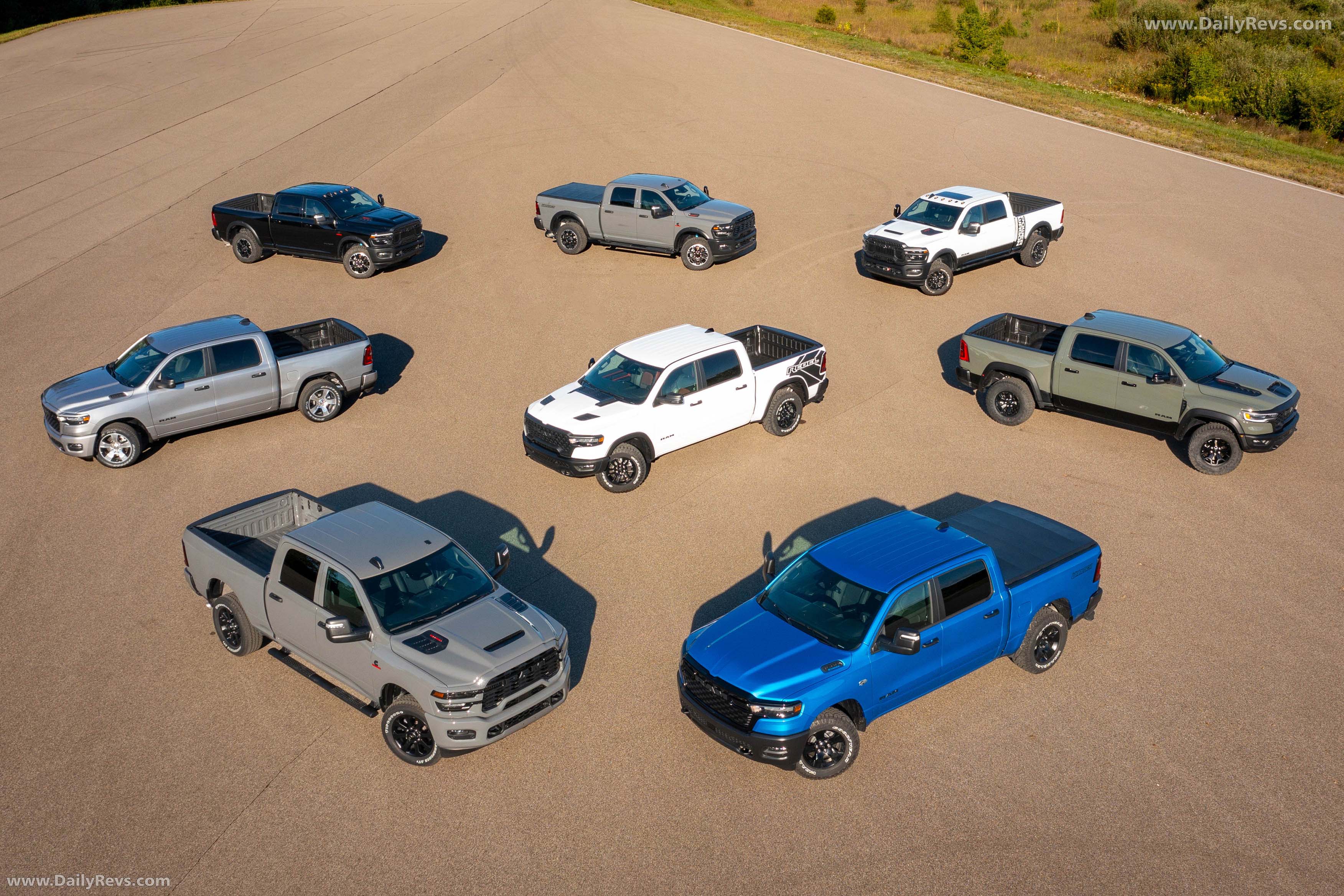 2026 RAM 2500 Warlock Top View