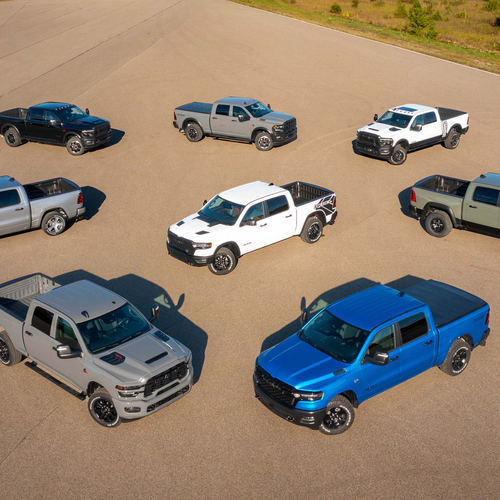 2026 RAM 2500 Warlock Top View