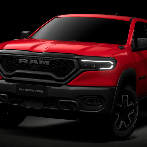 2026 RAM Rampage Rebel Front View