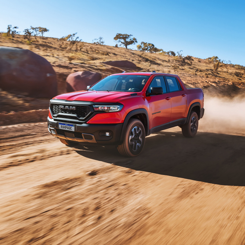 2026 RAM Rampage Rebel Front View